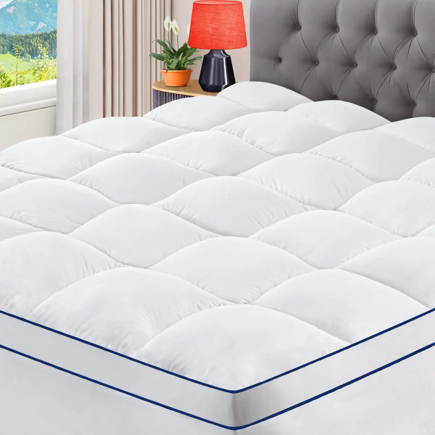 CloudNest Memory Foam mattress topper