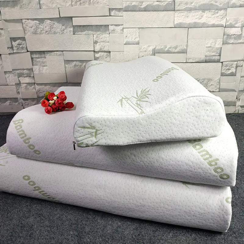 Bamboo Fiber Slow Rebound Memory Foam Pillow